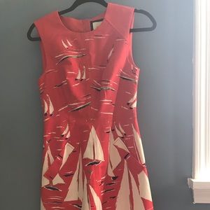 ANTHROPOLOGIE MAEVE SAILBOAT DRESS